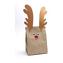 Hygloss Gusseted Flat Bottom Bag - Natural Set of 100