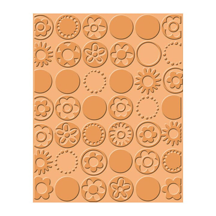 Provo Craft Cuttlebug Embossing Folder A2 - Bloom Dots