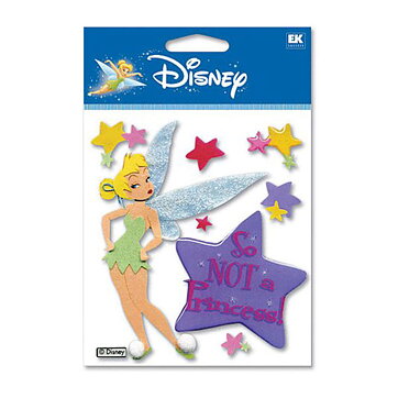 EK Success Disney Dimensional Stickers - Tinker Bell Not a Princess