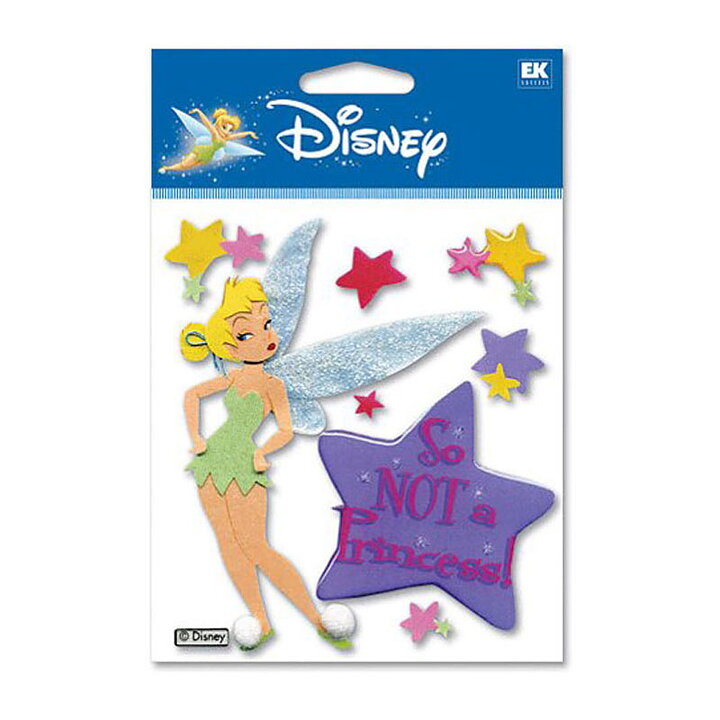 EK Success Disney Dimensional Stickers - Tinker Bell Not a Princess