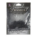 Cousin Basic Metal Findings - Black Jump Rings 4 - 6 mm