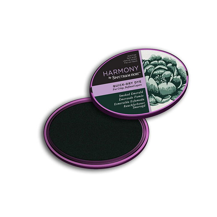 Spectrum Noir Harmony Quick Dry Ink Pad - Smoked Emerald