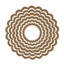 Spellbinders Nestabilities Dies - Petite Scalloped Circles Small