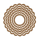 Spellbinders Nestabilities Dies - Petite Scalloped Circles Small