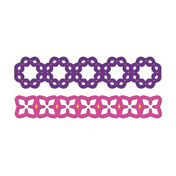Spellbinders Borderabilities Dies -Lotus Border Petite