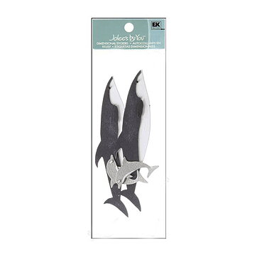 EK Success Stickers Jolee's By You Small - Whale / Dolphin