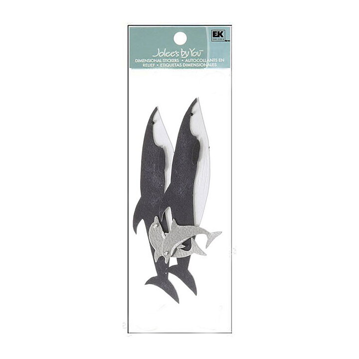EK Success Stickers Jolee's By You Small - Whale / Dolphin