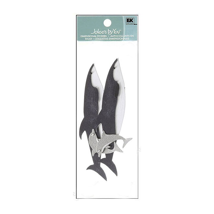 EK Success Stickers Jolee's By You Small - Whale / Dolphin