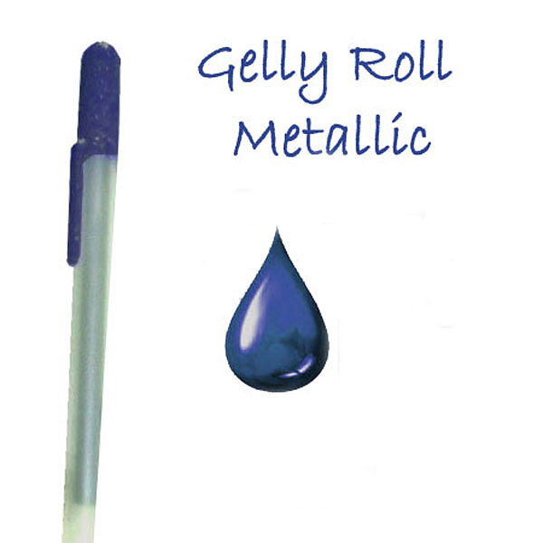 Sakura Gelly Roll Metallic - Blue Black