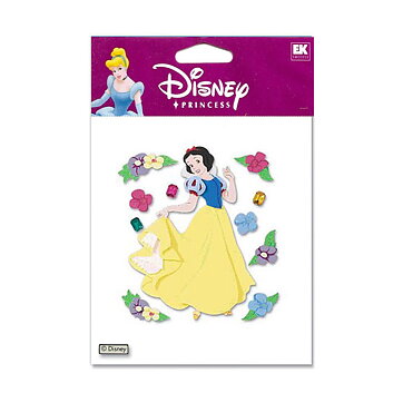 EK Success Disney Dimensional Stickers - Snow White With Flowers