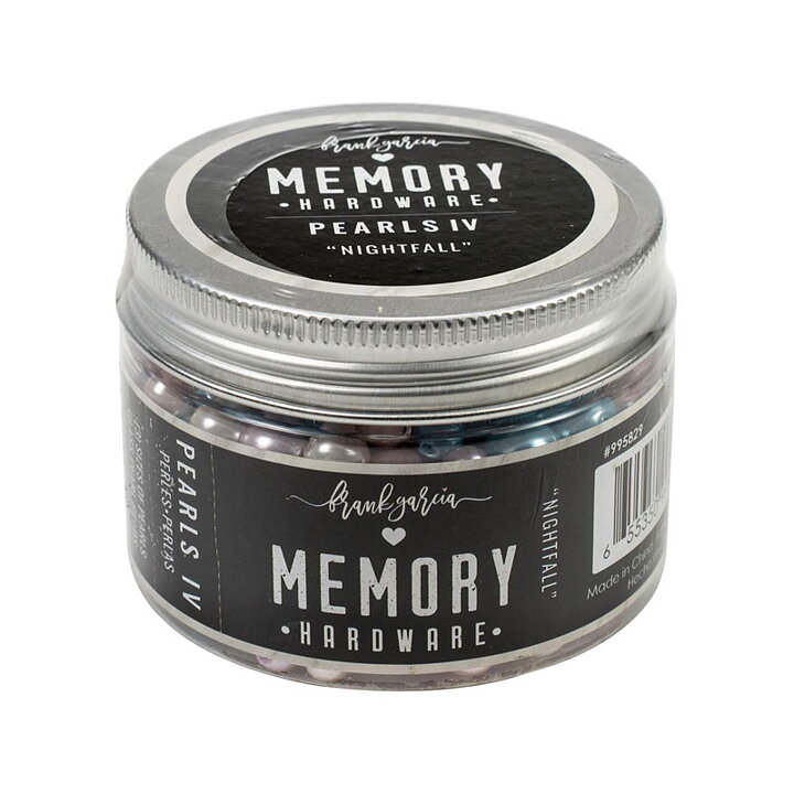 Prima Marketing Memory Hardware Glass Pearls - Nightfall
