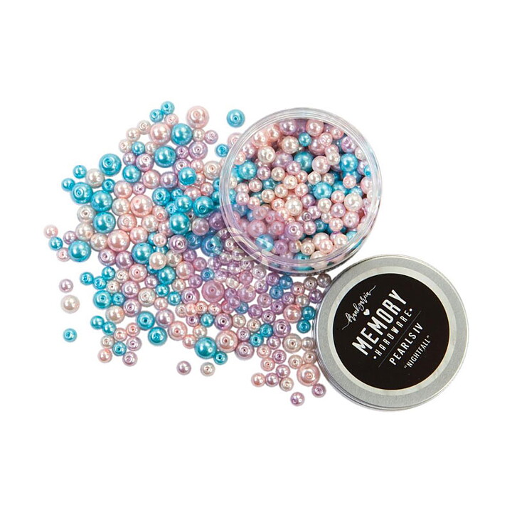 Prima Marketing Memory Hardware Glass Pearls - Nightfall
