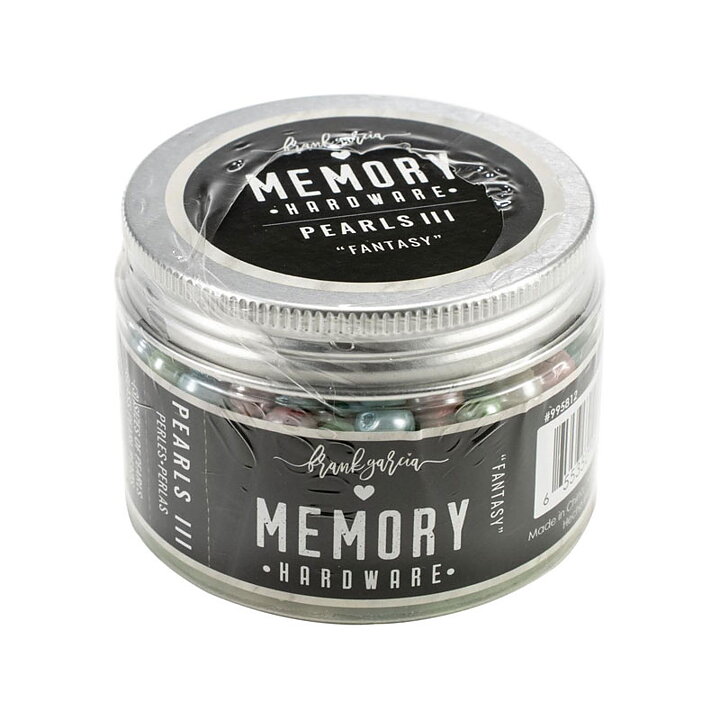 Prima Marketing Memory Hardware Glass Pearls - Fantasy