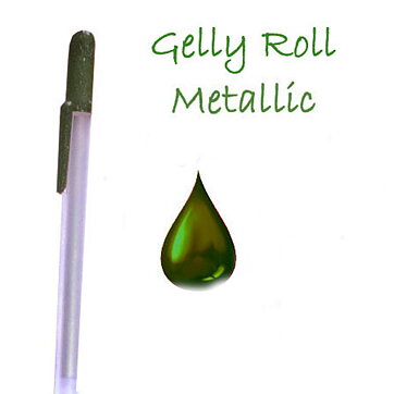 Sakura Gelly Roll Metallic - Hunter Green