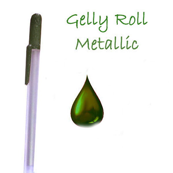 Sakura Gelly Roll Metallic - Hunter Green