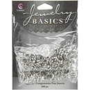 Cousin Basic Metal Findings - Silver Split Rings 6 & 8 mm
