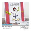 Stamping Bella Cling Rubber Stamps - Tiny Townie Sage Loves Science
