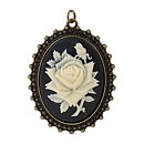 Tim Holtz Assemblage Pendant - Rose Cameo
