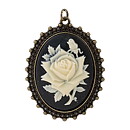 Tim Holtz Assemblage Pendant - Rose Cameo