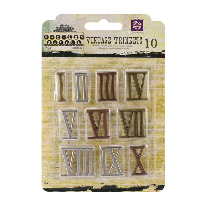 Prima Marketing Finnabair Mechanicals - Large Roman Numerals