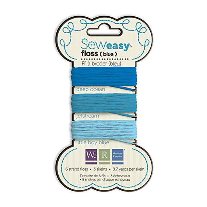 WeRMK Sew Easy Floss - Blue