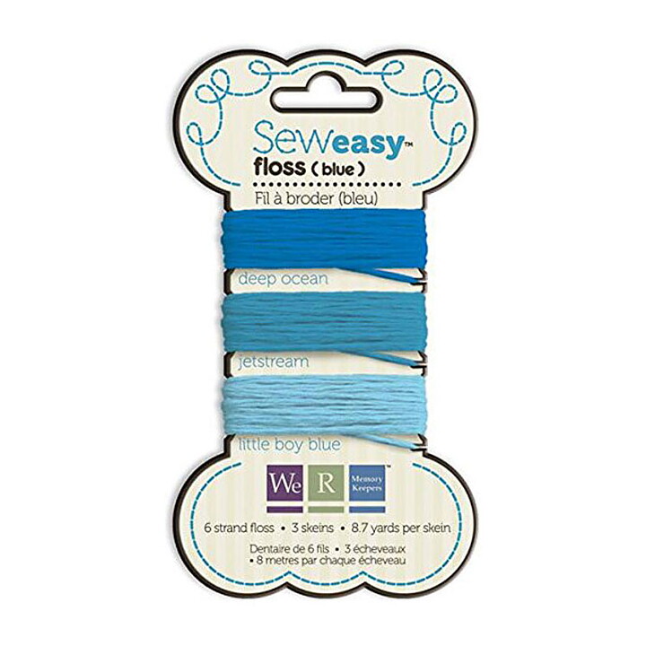 WeRMK Sew Easy Floss - Blue