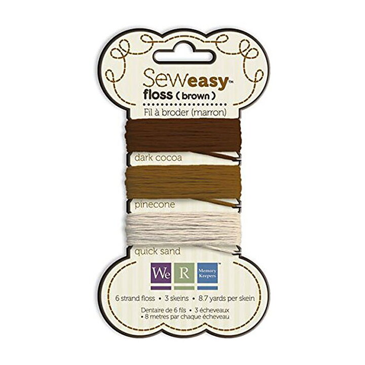 WeRMK Sew Easy Floss - Brown