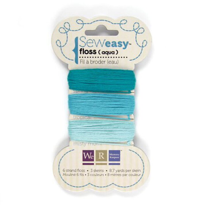 WeRMK Sew Easy Floss - Aqua