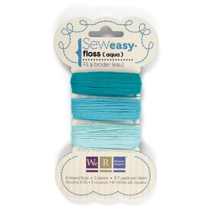 WeRMK Sew Easy Floss - Aqua