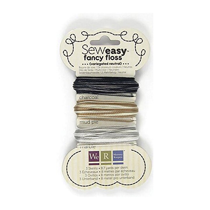WeRMK Sew Easy Fancy Floss - Variegated Neutral