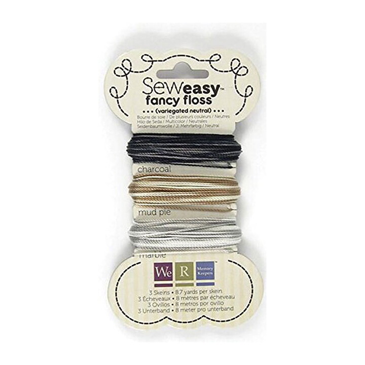 WeRMK Sew Easy Fancy Floss - Variegated Neutral