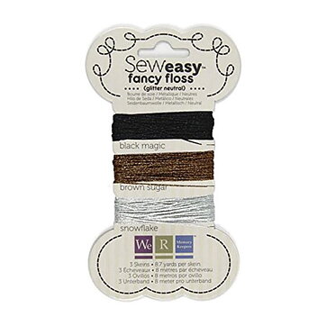 WeRMK Sew Easy Fancy Floss - Glitter Neutral