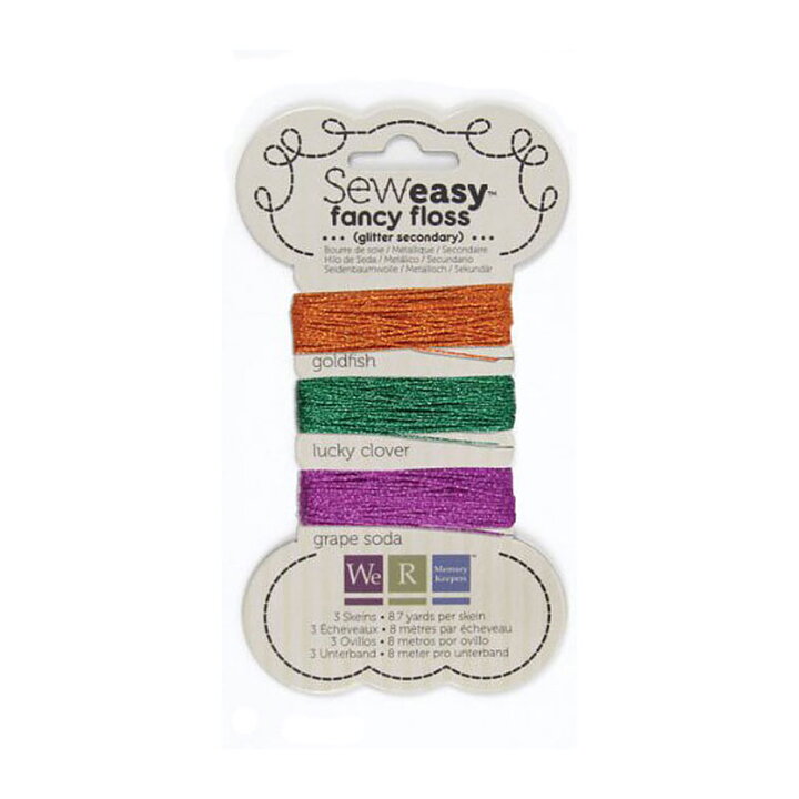 WeRMK Sew Easy Fancy Floss - Glitter Secondary