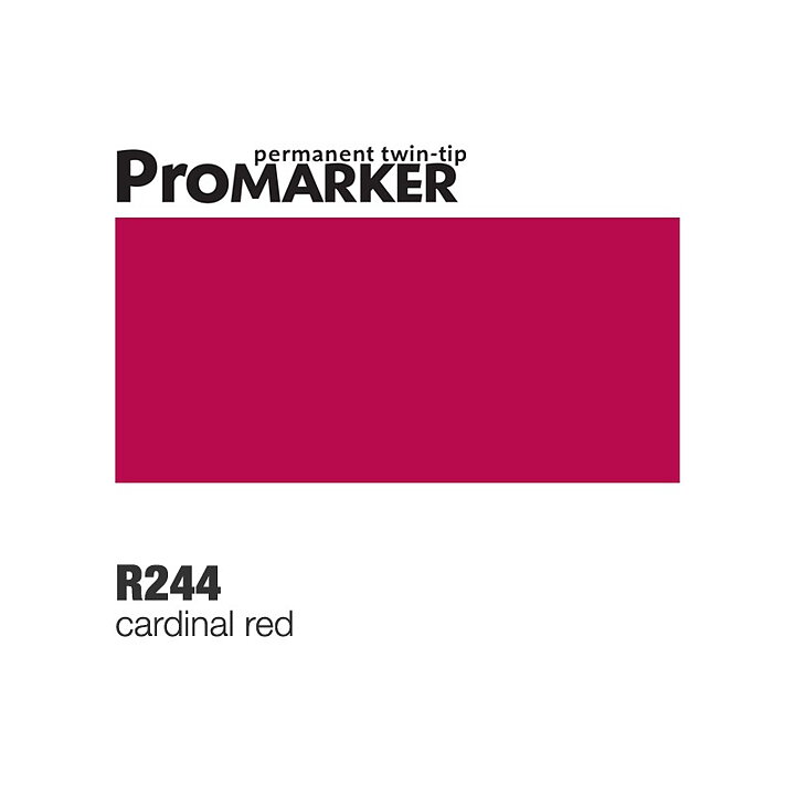 ProMarker -  R244 Cardinal Red