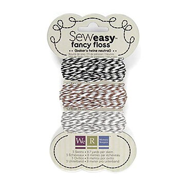 WeRMK Sew Easy Fancy Floss - Baker's Twine Neutral