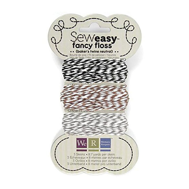 WeRMK Sew Easy Fancy Floss - Baker's Twine Neutral