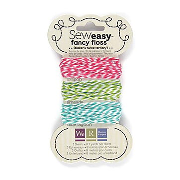 WeRMK Sew Easy Fancy Floss - Baker's Twine Tertiary