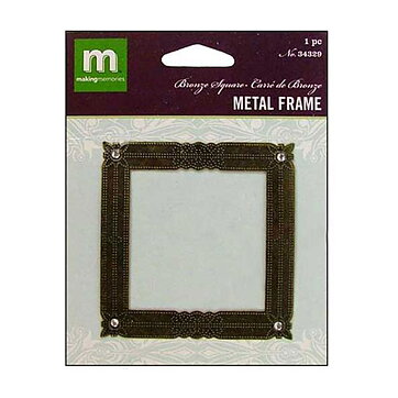 Making Memories Metal Frame - Bronze Square