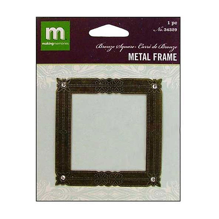Making Memories Metal Frame - Bronze Square