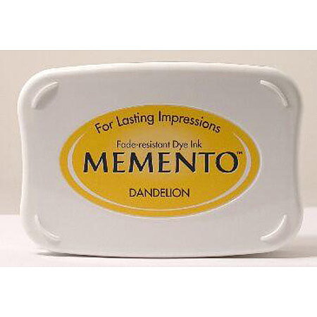 Tsukineko Memento Dye Ink Pad - Dandelion