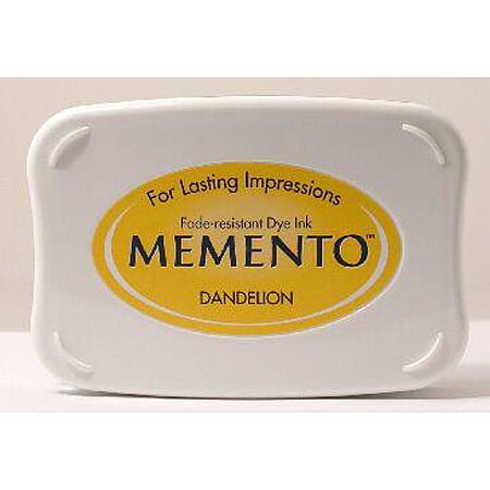 Tsukineko Memento Dye Ink Pad - Dandelion