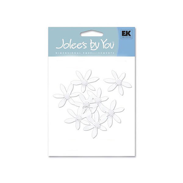 EK Success Stickers Jolee's By You Mini - Flower Bellflower White