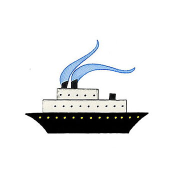BK Dies 3x3 Transportation Cruise Ship