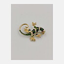 Brooch Gem Craft - Lizard