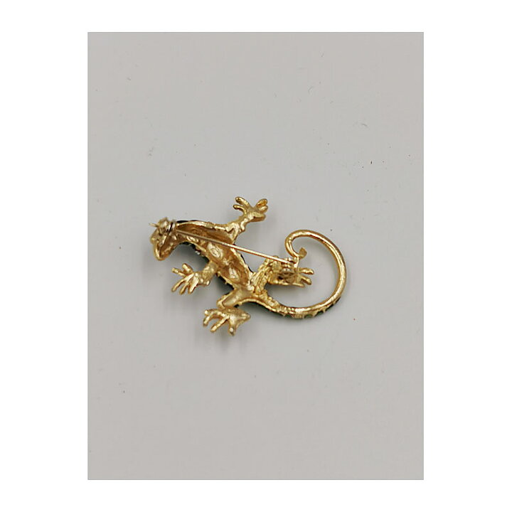 Brooch Gem Craft - Lizard