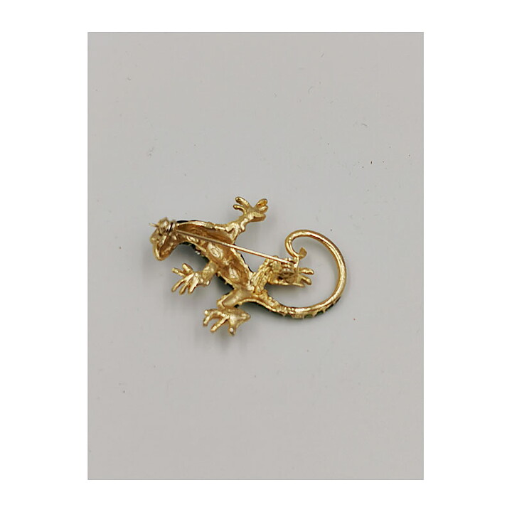 Brooch Gem Craft - Lizard