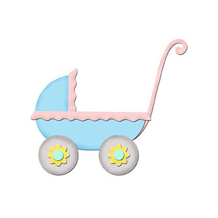 BK Dies 3x4 Baby Buggy
