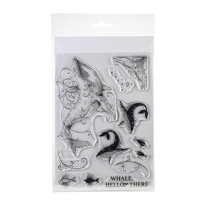 Pink Ink Designs Clear Stamp Set A5 - Whale