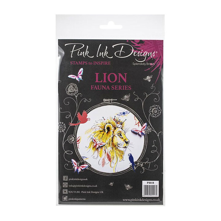 Pink Ink Designs Clear Stamp Set A5 - Lion