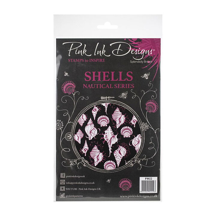 Pink Ink Designs Clear Stamp Set A5 - Shells